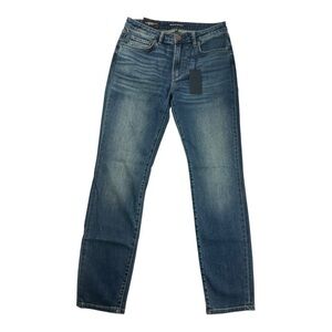 Monfrere Brando Slim Fit Men's Indigo Blue Denim Jeans Sz 32x32 MSRP $228 NWT